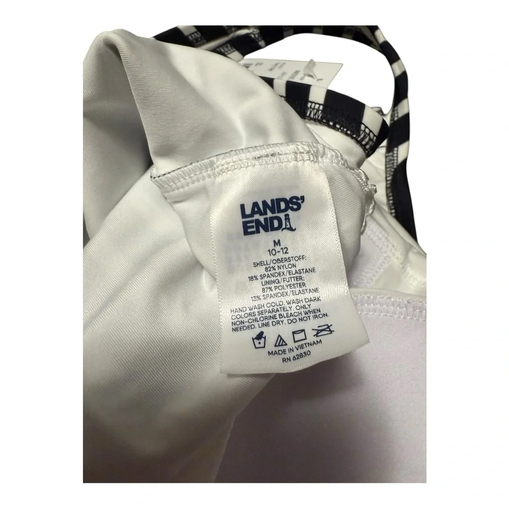 Lands End stylish striped